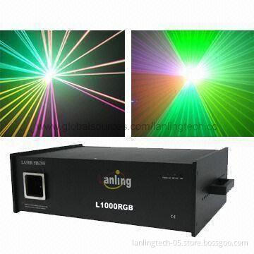 1,000mW RGB Animation Laser Stage Light with DMX/ILDA